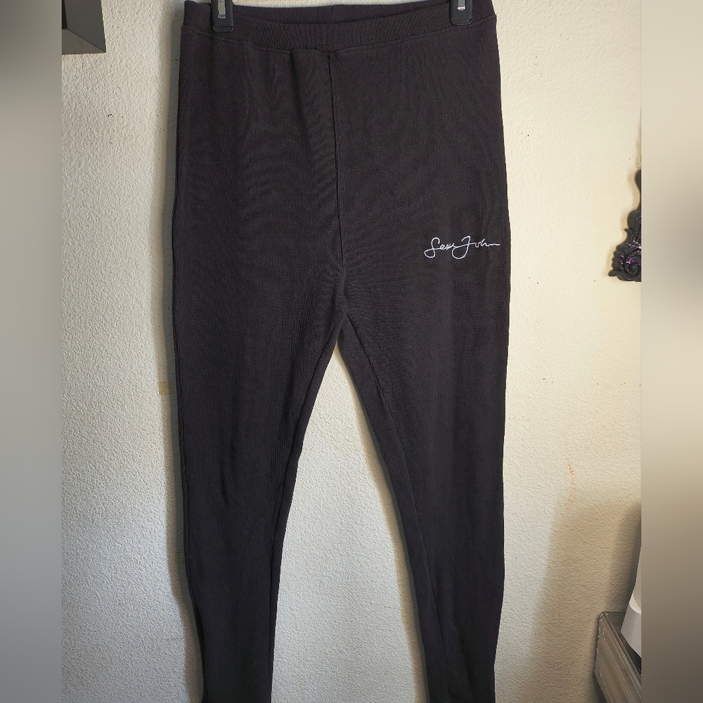 Sean John x Missguided Womens Waffle Knit Everyday Leggings Size 8. Great Cond.